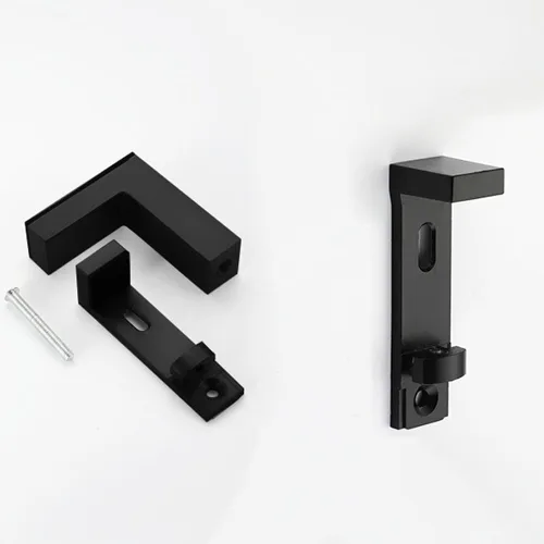 Miniatura 5 de Soporte de metal ajustable de madera/vidrio para estante de pared, soportes de montaje, soporte de pared para estante de 0.197-1.181 in