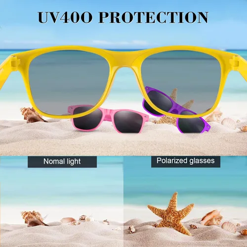 Miniatura 17 de FEPITO Paquete de 24 lentes de sol de fiesta a granel para regalos de fiesta de cumpleaños, rellenos de bolsas de golosinas para playa, piscina
