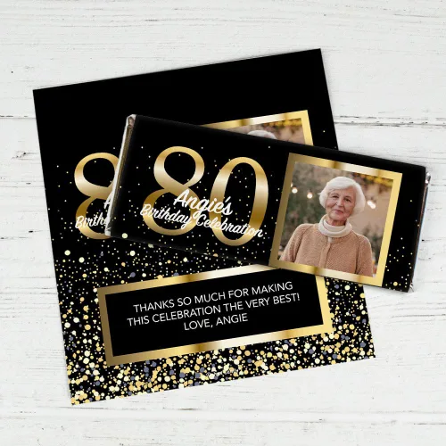 Miniatura 17 de Regalos personalizados de fiesta de dulces de 30 cumpleaños de 12 quilates con fotos de barras de chocolate y envoltorios, regalos para invitados