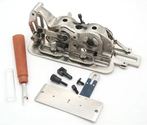CKPSMS Marca: # YS4455 Accesorio de agujero de botón compatible con máquinas de coser industriales de una sola aguja de vástago alto