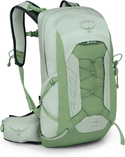 Miniatura 32 de Osprey Tempest 22L Mochila ligera de senderismo para mujer, mochila pequeña para viajes y campamentos, verde menta helada/Botánica