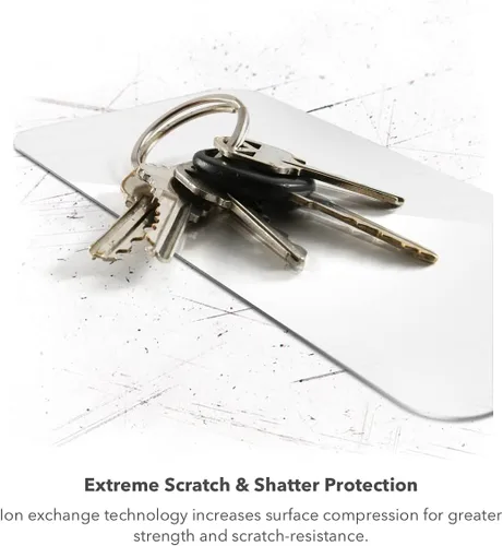 Miniatura 5 de ZAGG Glass Elite - Protector de pantalla para iPhone 17e, iPhone 14/16e/13/13 Pro, vidrio templado 5 veces más fuerte, resistente a arañazos