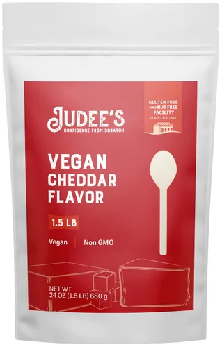 Miniatura 16 de Judee's Gluten Free Polvo de queso cheddar amarillo, salsas y sopas con condimento en polvo de cheddar, pasta y macarrones con queso en polvo, sin