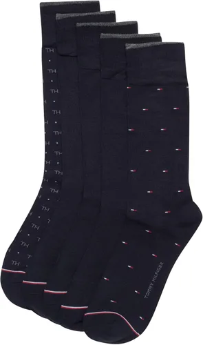 Miniatura 4 de Tommy Hilfiger Calcetines de vestir para hombre, calcetines ligeros y cómodos (5 unidades)