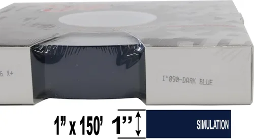 Miniatura 20 de Universal Personalización de camión de rayas sólidas de una pulgada - TFX 0116002-1" x 150' - 002 - Verde vibrante