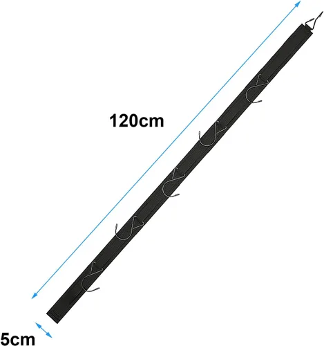Miniatura 2 de Percha de hockey portátil colgante Dryig Rack Regalos para el hogar y al aire libre Uso en hockey sobre hielo, patinaje, fútbol, camping, pesca, 5
