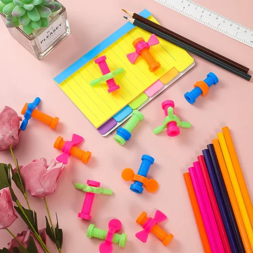 Miniatura 7 de 36 piezas de plástico para aliviar la ansiedad y aliviar el estrés, necesidades educativas especiales, aula