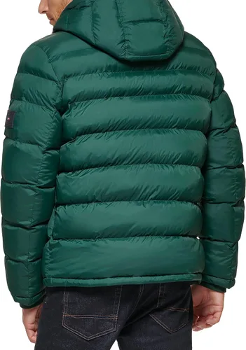 Miniatura 4 de Tommy Hilfiger Men's Hooded Puffer Jacket (Standard and Big & Tall)