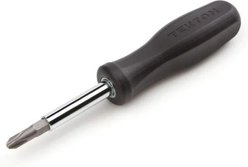 Miniatura 8 de TEKTON Juego de Destornilladores Multi-Bit 6 en 1, 4 Piezas (Phillips, Ranurado, Torx, Cuadrado) DMS91002 Establecer
