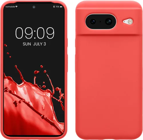 Miniatura 68 de kwmobile Funda compatible con Google Pixel 7 - Funda de silicona TPU con acabado suave - Piedra antigua
