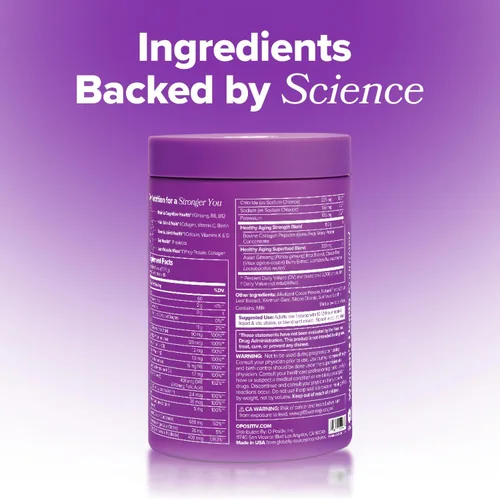 Miniatura 8 de MENO - Colágeno y proteína en polvo para envejecimiento saludable – Apoya la salud de las articulaciones y los huesos, la masa muscular magra