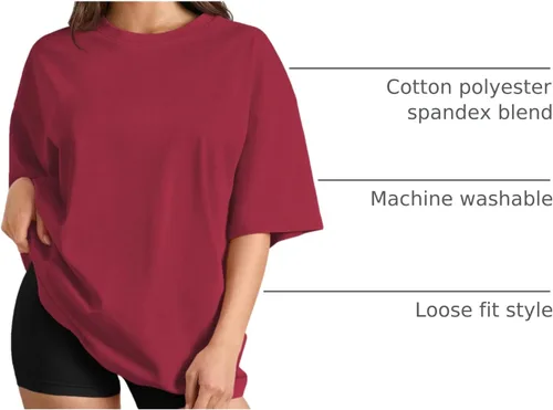 Miniatura 60 de Trendy Queen - Camisetas de entrenamiento de moda para mujer, camisetas atléticas de manga corta para verano y primavera, disponibles en tallas
