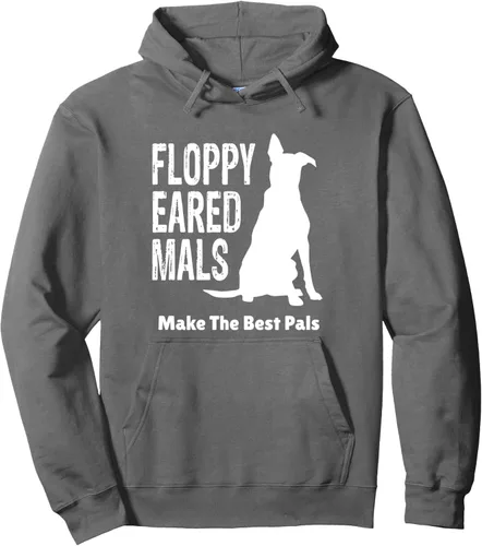 Miniatura 8 de Floppy Eared Mals Make The Best Pals Belgian Malinois Sudadera con capucha