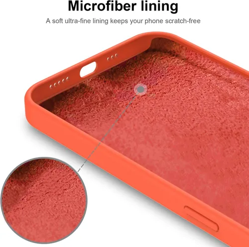 Miniatura 6 de DEENAKIN Funda compatible con iPhone 13 Pro con protector de pantalla, funda protectora de goma de gel de silicona suave y flexible, ajuste delgado