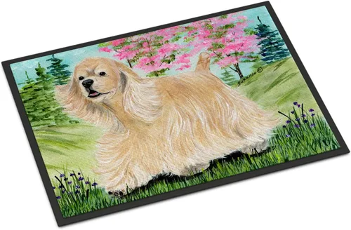 Miniatura 342 de Caroline's Treasures SS8220MAT - Felpudo afgano de 18 x 27 pulgadas, para interiores y exteriores, para entrada, antideslizante, lavable, de pelo