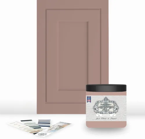 Miniatura 17 de Pintura TODO EN UNO, Abbey (gris cálido), Muestra de 8oz - Pintura duradera para gabinetes y muebles. Imprimación y capa superior incorporadas,