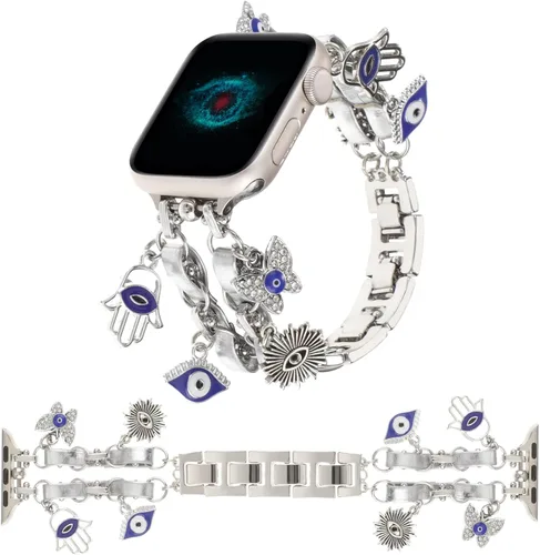 Elegante pulsera compatible con Apple Watch Band de 1.496 pulgadas, 1.575 pulgadas, 1.614 pulgadas, 1.654 pulgadas, 1.732 pulgadas, 1.772 pulgadas,