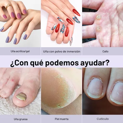 Miniatura 3 de COSLUS Taladro de uñas inalámbrico con lima eléctrica: profesional para uñas acrílicas, gel, polvo adhesivo, portátil, kit de máquina de taladro