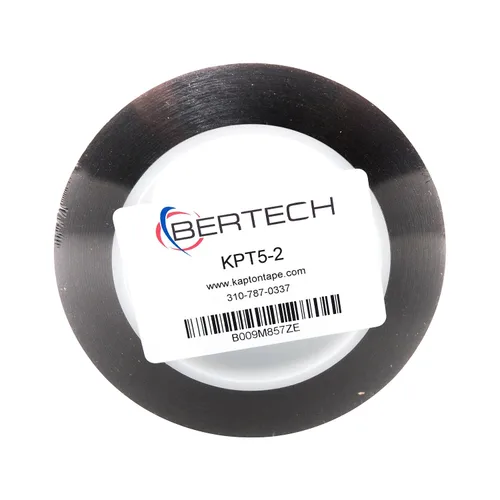Miniatura 6 de Bertech Cinta Kapton de alta temperatura, ámbar 0.25 pulgadas