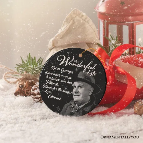 Miniatura 6 de Clarence El Ángel Cita de George Querido Adorno para Árbol de Navidad, Maravilloso Regalo de la Vida Maravillosa