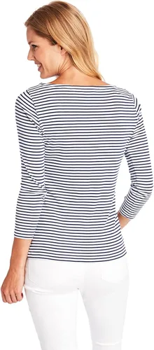 Miniatura 2 de vineyard vines Camiseta simple de cuello bote para mujer