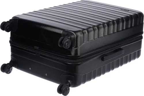 Miniatura 2 de Tienda Basics Equipaje de maleta expandible con ruedas rígidas, Negro, Spinner