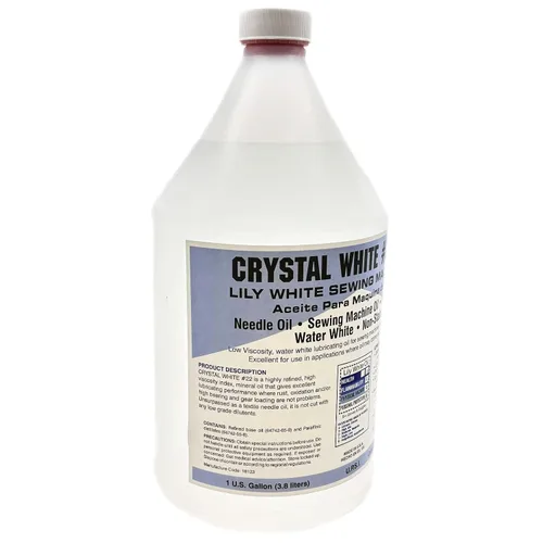 Miniatura 2 de Lily White/Crystal Clear - Aceite para máquina de coser - 1 galón