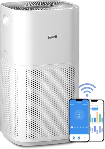 Miniatura 2 de LEVOIT Purificadores de aire para habitaciones grandes del hogar, cubren hasta 3175 pies cuadrados, filtro de repuesto LV-H132, prefiltro de nailon