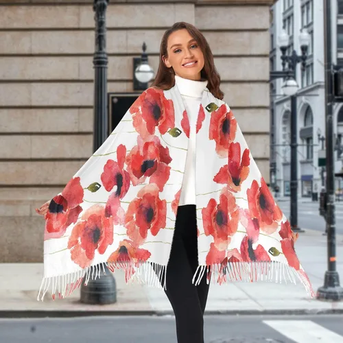 Miniatura 6 de Womens Scarf Pashmina Shawl Wraps Large Winter Long Warm Scarfs for Women
