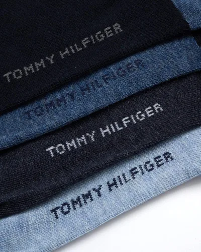 Miniatura 17 de Tommy Hilfiger Calcetines de vestir acolchados y transpirables de tela elástica para hombre, paquete de 8