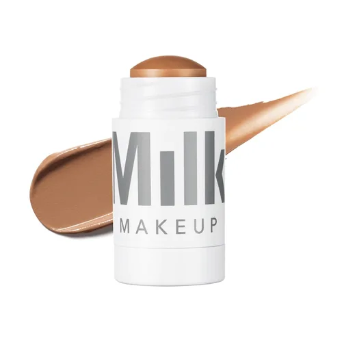 Miniatura 11 de Milk Makeup Bronceador mate, aturdido (bronce claro) – 0.19 oz – Color mezclable – Acabado mate – Más de 1,000 golpes por barra – Vegano, libre