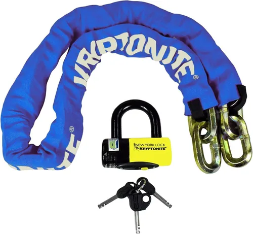 Miniatura 11 de Kryptonite Cadena New York Fahgettaboudit 1415 y candado New York Disc