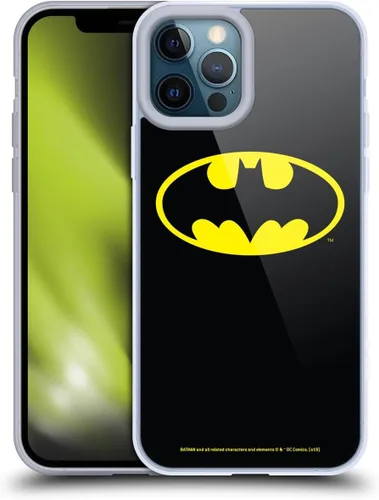 Miniatura 224 de Head Case Designs Funda de gel con licencia oficial de Batman DC Comics Bat Signal Logos [protección de grado militar] compatible con Apple iPhone 7