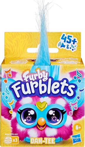 Miniatura 2 de Furby Furblets Dah-Tee Mini Friend, más de 45 sonidos, música country, solo habla furbish, juguetes de peluche electrónicos para niñas y niños