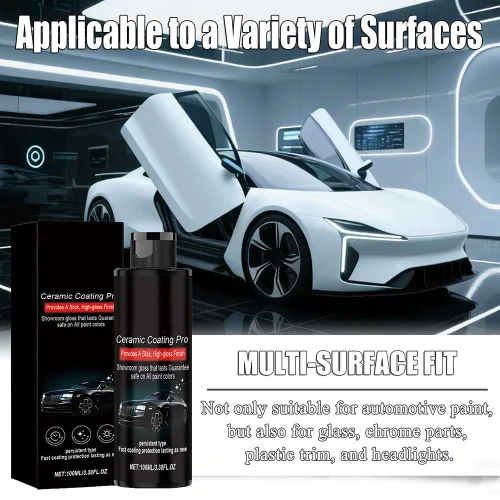 Miniatura 5 de Ceramic Coating Pro, revolucionario nano aerosol, utiliza tecnología cerámica avanzada para un efecto de vidrio a prueba de polvo y brillo duradero