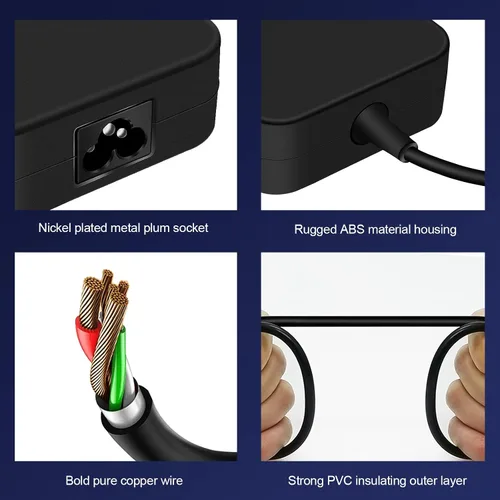 Miniatura 5 de Cargador de portátil para juegos Tuf de 150 W para Asus Tuf A15 A17 F15 F17 Series, Zenbook Pro 14 Duo, Rog Strix G531/G731 Series Laptop ADP-150CH B