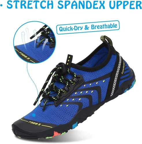 Miniatura 2 de SAGUARO Kids Boys Girls Water Shoes Non-Slip Quick-Dry Barefoot Aqua Shoe Outdoor Sport Beach Swimming Surfing Diving