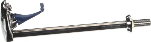 Miniatura 3 de T&S Brass B-1210-12 Llenadora de vidrio de pedestal de montaje en cubierta de 12 pulgadas con vástago macho Npt de 1/2 pulgada Latón