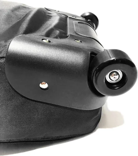 Miniatura 4 de Bolsa acolchada 2 en 1 para snowboard con ruedas, bolsa de viaje para esquís, snowboard y botas, bolsas de hombro