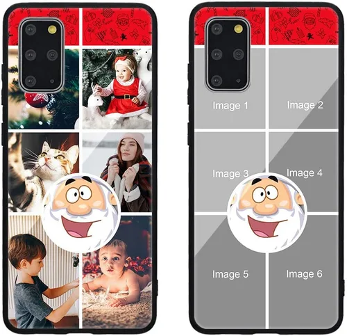 Miniatura 616 de Funda de teléfono personalizada para Samsung Galaxy S22+ / S22 Plus 5G, funda de TPU suave de vidrio templado antiarañazos personalizada con foto