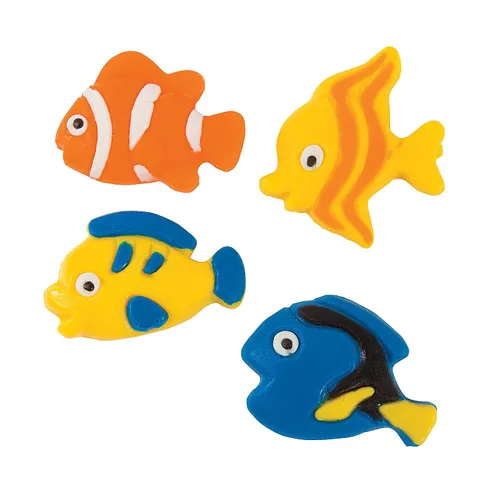 Miniatura 2 de Fun Express Gomitas de tiburón a granel envueltas individualmente, 38 unidades, mezcla de caramelo de frambuesa azul para recuerdos de fiesta, bufé