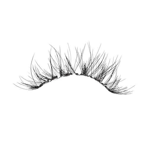 Miniatura 7 de Pestañas postizas KISS Sister Nature, "Dawn", 12 mm, 100% pelo natural, caja de papel reciclable, impresas con tinta de soja, sin crueldad, veganas