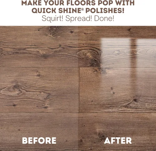 Miniatura 16 de Quick Shine Ultimate Gold Clean + Polish Mop Kit Kit de 10 piezas todo en uno con accesorios intercambiables Pulidor de piso incluido No