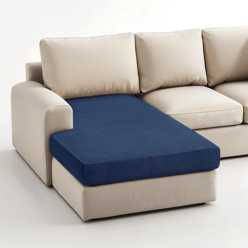 Miniatura 112 de Hokway Fundas de cojín elásticas para sofá Fundas de cojín para sofá Fundas de cojín de asiento de sofá Funda protectora de cojín(Chocolate, Mediano)