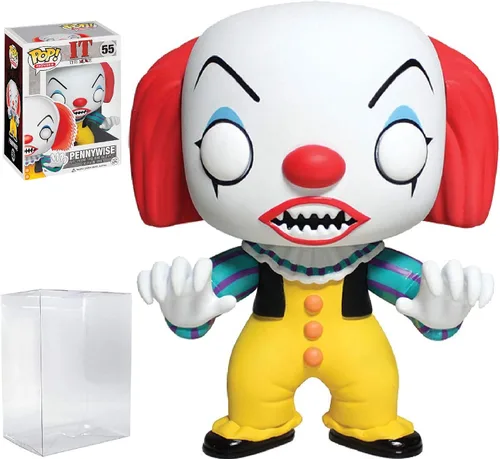 Miniatura 5 de POP Stephen King's It - Pennywise Clown Funko Pop! Figura de vinilo (con funda protectora compatible con POP Box), 3.75 pulgadas