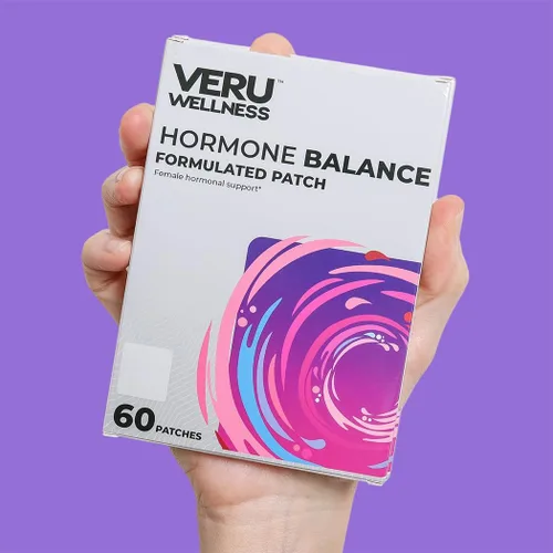 Miniatura 2 de Veru Wellness Parche de equilibrio hormonal mio inositol y D-Chiro inositol - Soporte ovárico, mensural y del estado de ánimo para mujeres