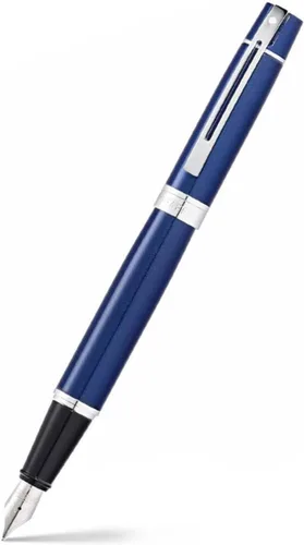 Miniatura 10 de Sheaffer 300 - Bolígrafo de punta redonda con detalles en cromo y tono dorado Ribete cromado/dorado