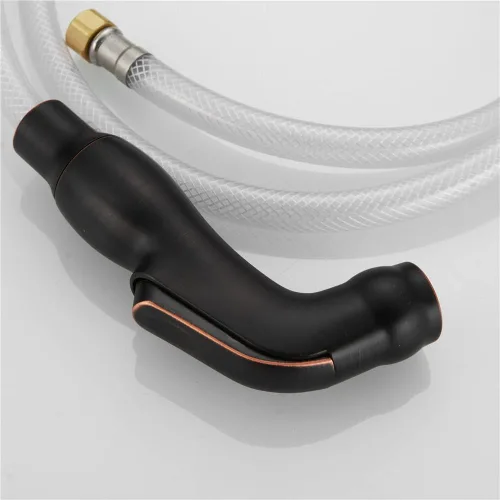 Miniatura 5 de Cabezal rociador lateral para fregadero de cocina, cabezal rociador con manguera y soporte de repuesto para grifo de conector de fregadero de 1/4