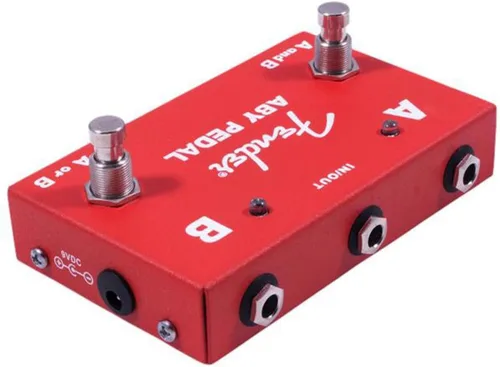 Miniatura 5 de Fender ABY Pedal Pedal de Cambio, Rojo