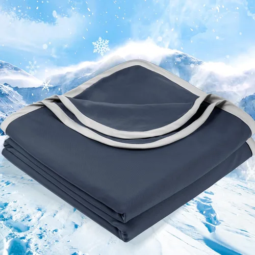 Miniatura 17 de PHF Manta de Tiro de Enfriamiento Doble para Personas que Duermen con Calor, Arc-Chill Q-Max>0.5 con Enfriamiento Doble, Manta de Verano Absorbe